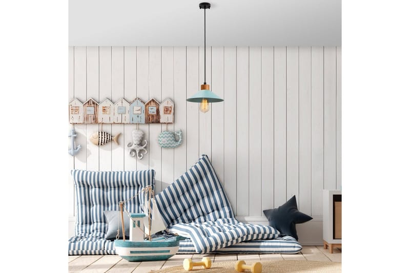 Taklampa Rate 3 Blå - Blå - Belysning - Inomhusbelysning & lampor - Fönsterlampor & fönsterbelysning - Fönsterlampa hängande