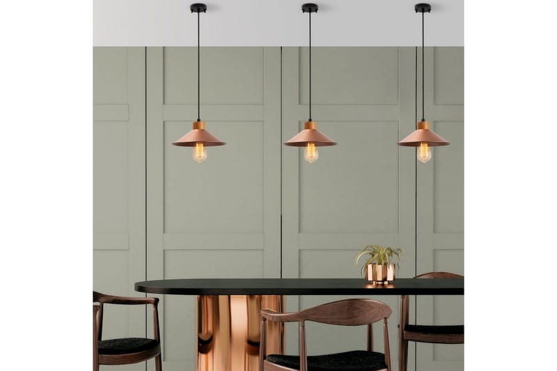 Taklampa Rate 3 Koppar - Koppar - Belysning - Inomhusbelysning & lampor - Fönsterlampor & fönsterbelysning - Fönsterlampa hängande
