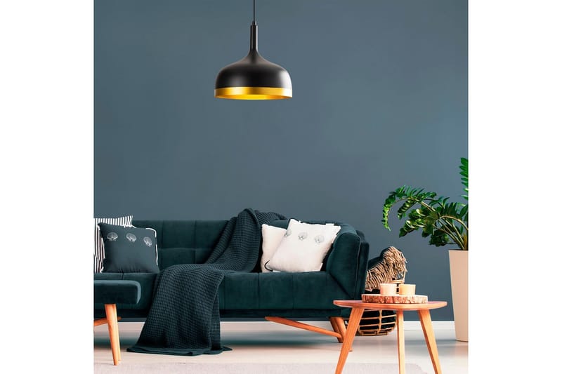 Taklampa Revan Svart / Rany - Guld/Svart - Belysning - Inomhusbelysning & lampor - Fönsterlampor & fönsterbelysning - Fönsterlampa hängande