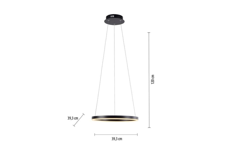 Taklampa Ritus - 39,3x120x39,3 cm, Antracit - Belysning - Inomhusbelysning & lampor - Fönsterlampor & fönsterbelysning - Fönsterlampa hängande