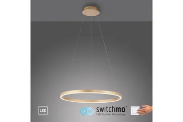 Taklampa Ritus - 58,5x120x58,5 cm, Matt mässing - Belysning - Inomhusbelysning & lampor - Fönsterlampor & fönsterbelysning - Fönsterlampa hängande