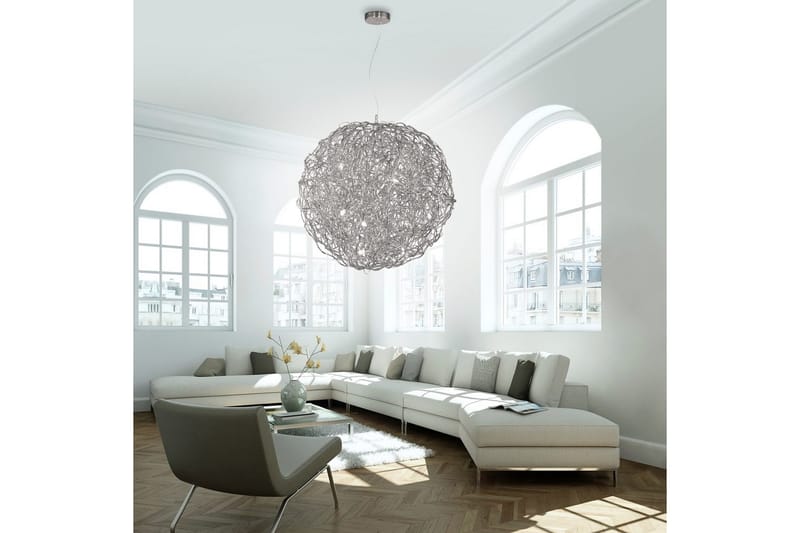 Taklampa Sarea Silver - Silver - Belysning - Inomhusbelysning & lampor - Fönsterlampor & fönsterbelysning - Fönsterlampa hängande