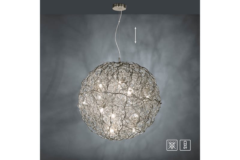 Taklampa Sarea Silver - Silver - Belysning - Inomhusbelysning & lampor - Fönsterlampor & fönsterbelysning - Fönsterlampa hängande