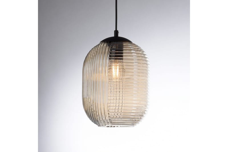 Taklampa Shitake - 20x150x20 cm, Bärnsten - Belysning - Inomhusbelysning & lampor - Fönsterlampor & fönsterbelysning - Fönsterlampa hängande