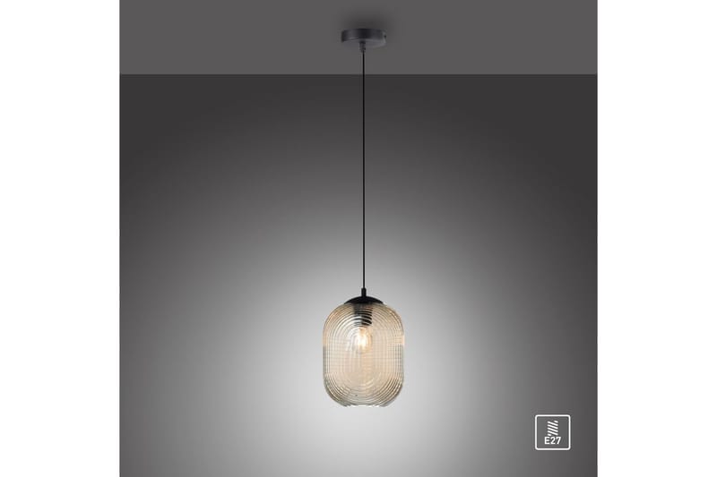 Taklampa Shitake - 20x150x20 cm, Bärnsten - Belysning - Inomhusbelysning & lampor - Fönsterlampor & fönsterbelysning - Fönsterlampa hängande