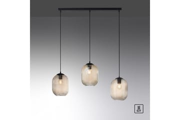 Taklampa Shitake - 20x150x90 cm, Bärnsten - Belysning - Inomhusbelysning & lampor - Fönsterlampor & fönsterbelysning - Fönsterlampa hängande