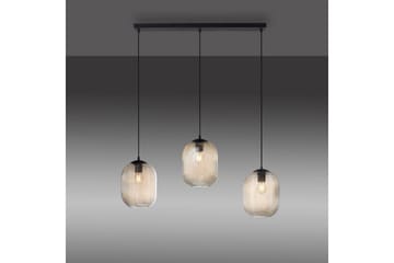 Taklampa Shitake - 20x150x90 cm, Bärnsten - Belysning - Inomhusbelysning & lampor - Fönsterlampor & fönsterbelysning - Fönsterlampa hängande