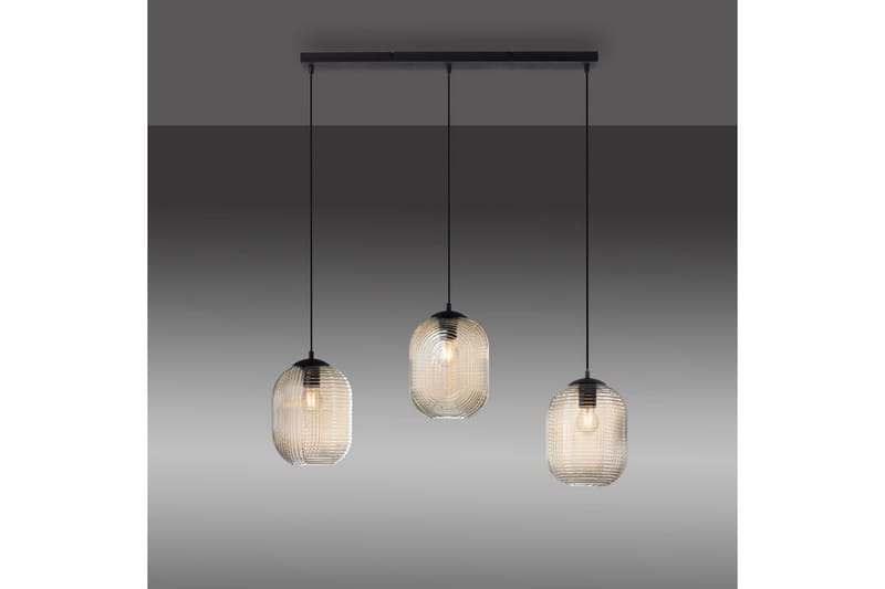 Taklampa Shitake - 20x150x90 cm, Bärnsten - Belysning - Inomhusbelysning & lampor - Fönsterlampor & fönsterbelysning - Fönsterlampa hängande