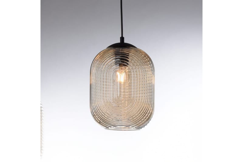 Taklampa Shitake - 20x150x90 cm, Bärnsten - Belysning - Inomhusbelysning & lampor - Fönsterlampor & fönsterbelysning - Fönsterlampa hängande