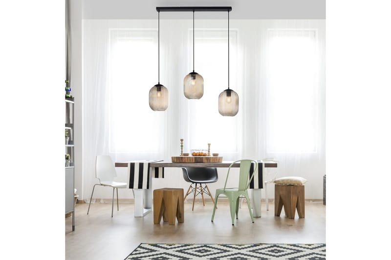 Taklampa Shitake - 20x150x90 cm, Bärnsten - Belysning - Inomhusbelysning & lampor - Fönsterlampor & fönsterbelysning - Fönsterlampa hängande