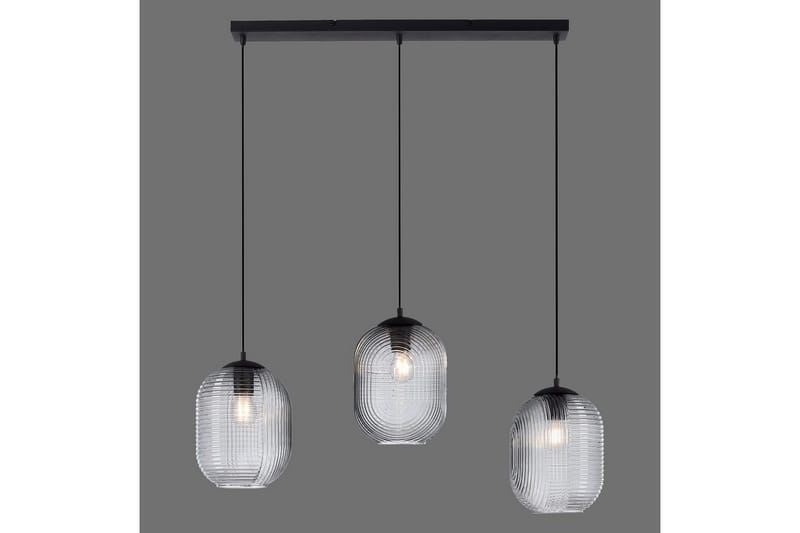 Taklampa Shitake - 20x150x90 cm, Rökfärgad - Belysning - Inomhusbelysning & lampor - Fönsterlampor & fönsterbelysning - Fönsterlampa hängande