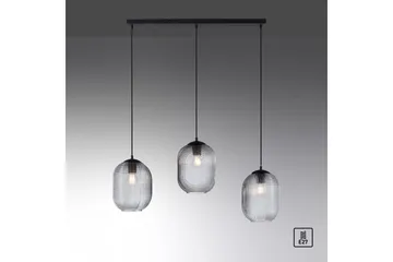 Taklampa Shitake - 20x150x90 cm, Rökfärgad - Belysning - Inomhusbelysning & lampor - Fönsterlampor & fönsterbelysning - Fönsterlampa hängande