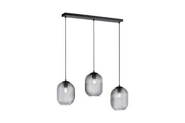 Taklampa Shitake - 20x150x90 cm, Rökfärgad - Belysning - Inomhusbelysning & lampor - Fönsterlampor & fönsterbelysning - Fönsterlampa hängande