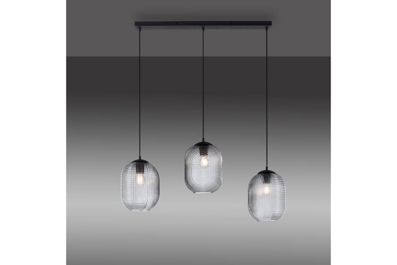 Taklampa Shitake - 20x150x90 cm, Rökfärgad - Belysning - Inomhusbelysning & lampor - Fönsterlampor & fönsterbelysning - Fönsterlampa hängande