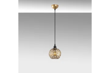 Taklampa Silen guld - Diameter: 17 cm - Belysning - Inomhusbelysning & lampor - Fönsterlampor & fönsterbelysning - Fönsterlampa hängande