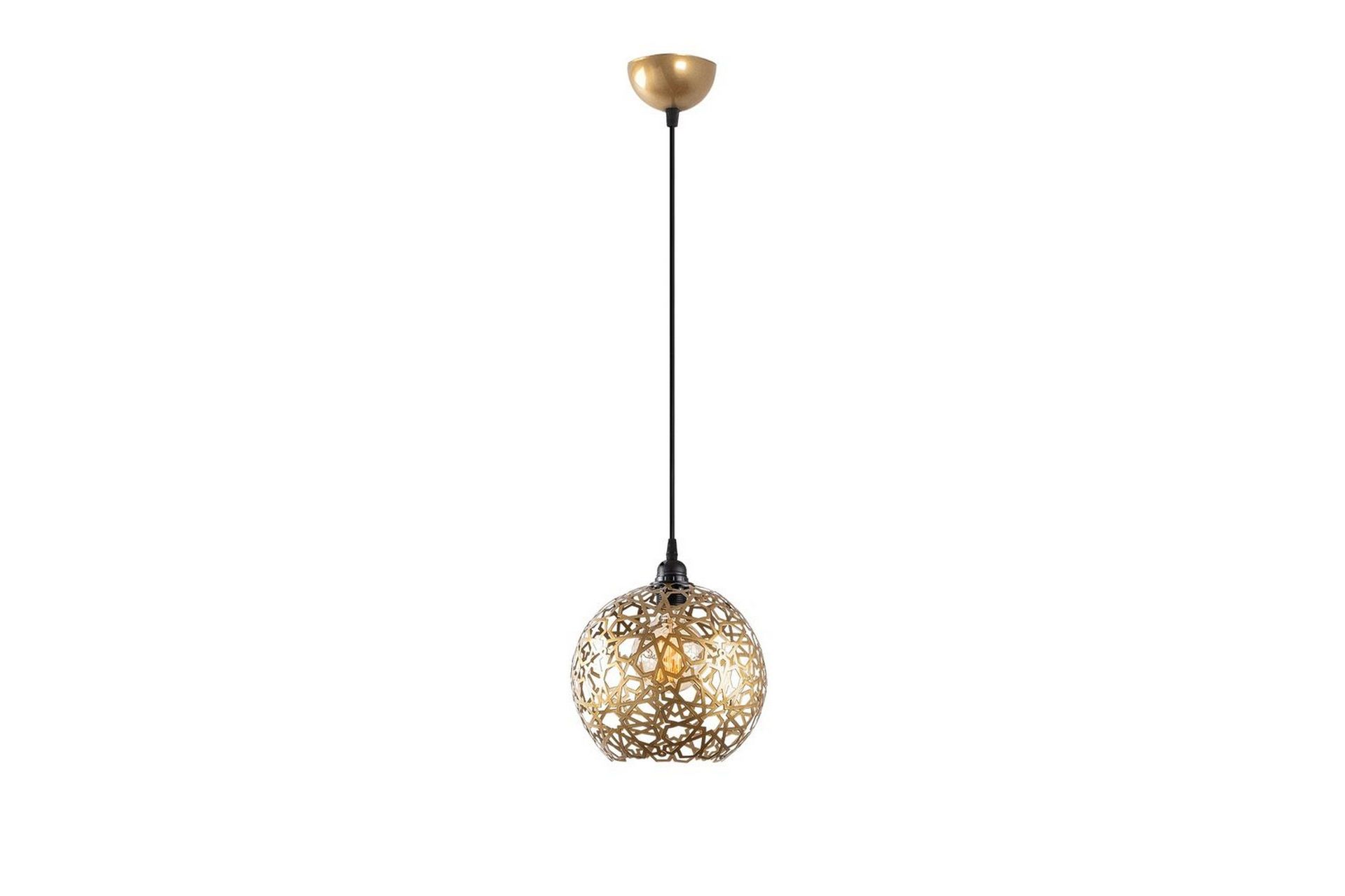 Taklampa Silen guld - Diameter: 25 cm