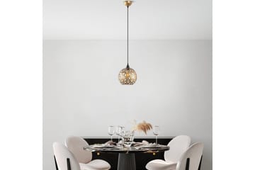 Taklampa Silen guld - Diameter: 25 cm - Belysning - Inomhusbelysning & lampor - Fönsterlampor & fönsterbelysning - Fönsterlampa hängande