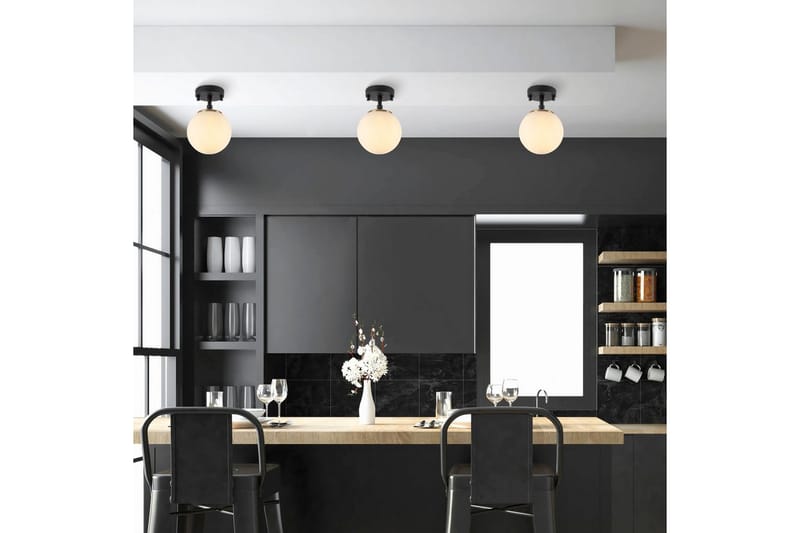 Taklampa Sone Svart / Antik - Svart / Antik - Belysning - Inomhusbelysning & lampor - Fönsterlampor & fönsterbelysning - Fönsterlampa hängande