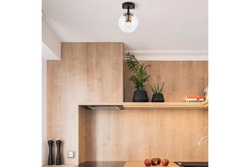 Taklampa Sone Svart / Antik / Transparent - Svart / Antik / Transparent - Belysning - Inomhusbelysning & lampor - Fönsterlampor & fönsterbelysning - Fönsterlampa hängande