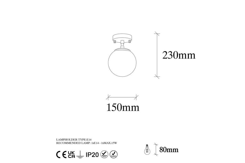 Taklampa Sone Vintage - Vintage - Belysning - Inomhusbelysning & lampor - Fönsterlampor & fönsterbelysning - Fönsterlampa hängande