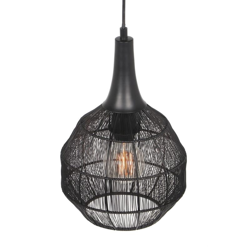 Taklampa Soraya - 26x27 cm, Mattsvart - Belysning - Inomhusbelysning & lampor - Fönsterlampor & fönsterbelysning - Fönsterlampa hängande