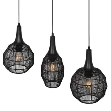 Taklampa Soraya - 3 lampor, Mattsvart - Belysning - Inomhusbelysning & lampor - Fönsterlampor & fönsterbelysning - Fönsterlampa hängande