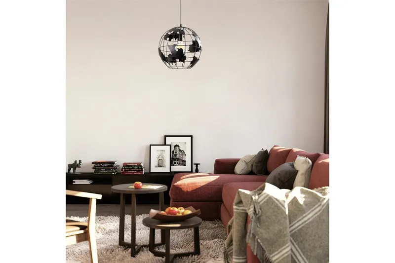 Taklampa Sourab Loomba Svart - Svart - Belysning - Inomhusbelysning & lampor - Fönsterlampor & fönsterbelysning - Fönsterlampa hängande