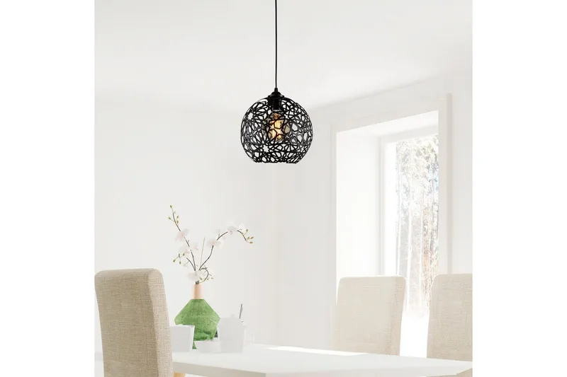 Taklampa Sourab Masafumie Svart Enkeluttag - Enkeluttag - Belysning - Inomhusbelysning & lampor - Fönsterlampor & fönsterbelysning - Fönsterlampa hängande