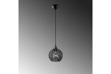 Taklampa Souvik Svart - 17 x 17 x 118 cm - Belysning - Inomhusbelysning & lampor - Fönsterlampor & fönsterbelysning - Fönsterlampa hängande
