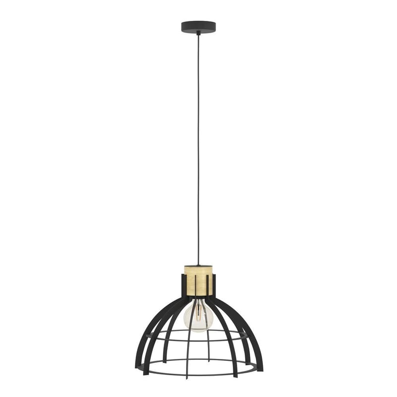 Taklampa Stillington - Svart/Fanér - Belysning - Inomhusbelysning & lampor - Fönsterlampor & fönsterbelysning - Fönsterlampa hängande