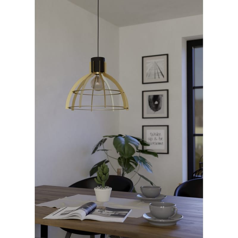 Taklampa Stillington - Svart/Guld - Belysning - Inomhusbelysning & lampor - Fönsterlampor & fönsterbelysning - Fönsterlampa hängande