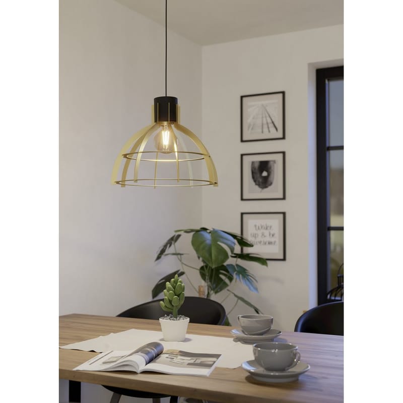 Taklampa Stillington - Svart/Guld - Belysning - Inomhusbelysning & lampor - Fönsterlampor & fönsterbelysning - Fönsterlampa hängande