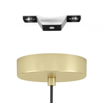 Taklampa Stillington - Svart/Guld - Belysning - Inomhusbelysning & lampor - Fönsterlampor & fönsterbelysning - Fönsterlampa hängande