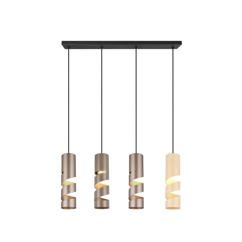 Taklampa Stream - 4 lampor, Mångfärgad - Belysning - Inomhusbelysning & lampor - Fönsterlampor & fönsterbelysning - Fönsterlampa hängande