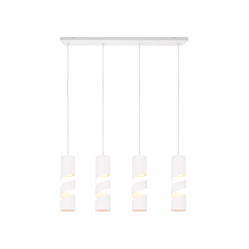 Taklampa Stream - 4 lampor, Mattvit - Belysning - Inomhusbelysning & lampor - Fönsterlampor & fönsterbelysning - Fönsterlampa hängande