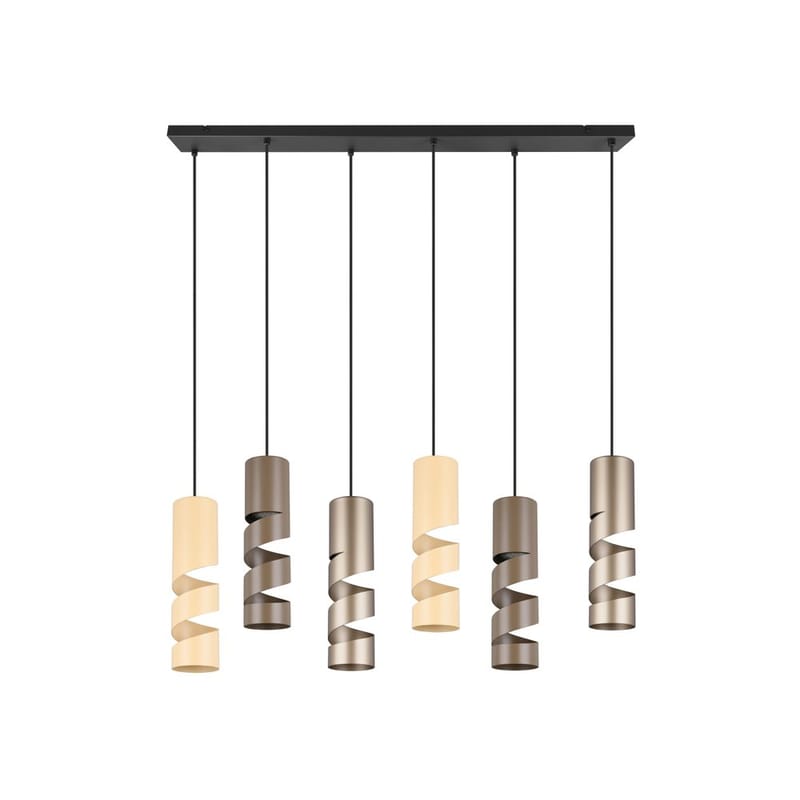 Taklampa Stream - 6 lampor, Mångfärgad - Belysning - Inomhusbelysning & lampor - Fönsterlampor & fönsterbelysning - Fönsterlampa hängande