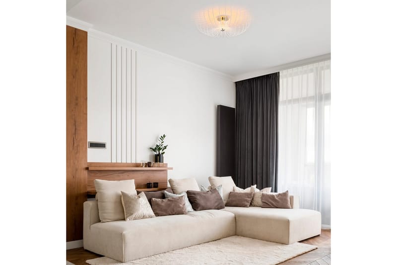 Taklampa Subbersta Vit - Diameter: 56 cm - Belysning - Inomhusbelysning & lampor - Fönsterlampor & fönsterbelysning - Fönsterlampa hängande