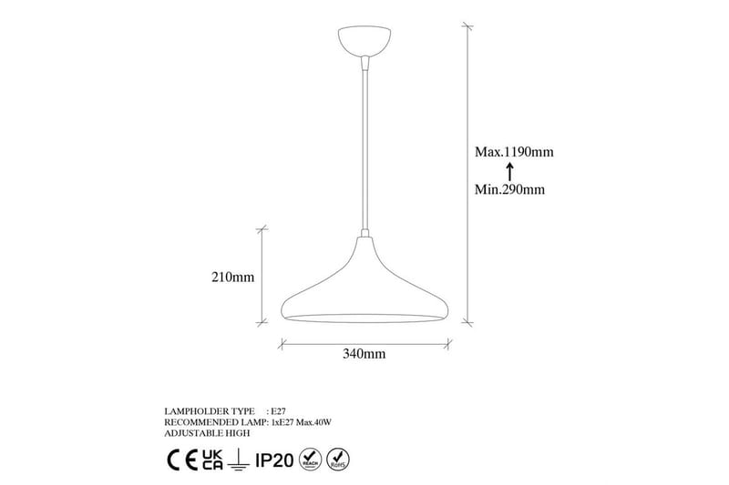 Taklampa Subesh Mörk Antik - Mörk Antik - Belysning - Inomhusbelysning & lampor - Fönsterlampor & fönsterbelysning - Fönsterlampa hängande