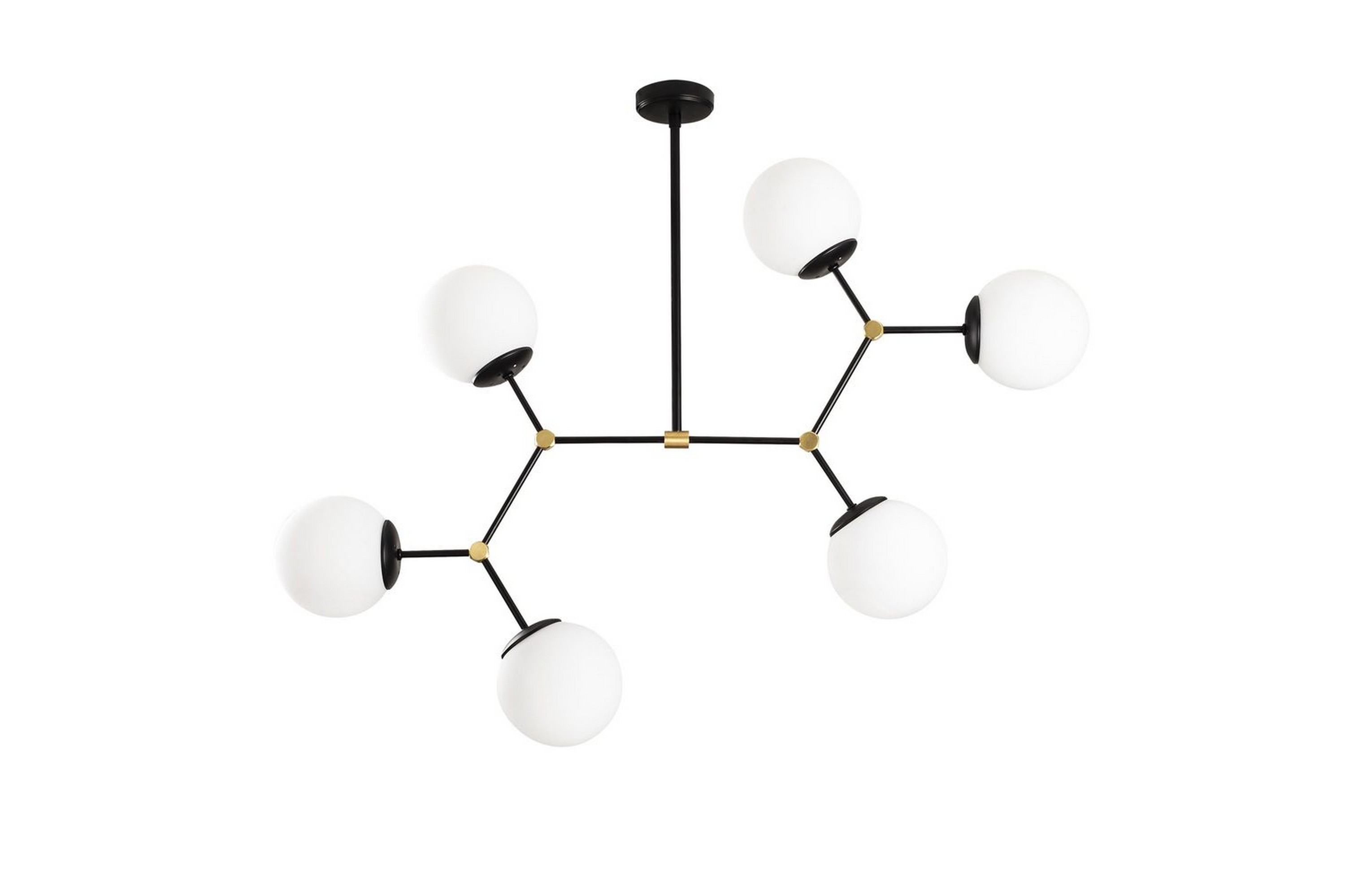 Taklampa Sudatoor Veilo Svart / Vit - Svart/Vit