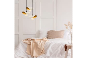 Taklampa Sugana Tre Vit / Rany - Guld/Vit - Belysning - Inomhusbelysning & lampor - Fönsterlampor & fönsterbelysning - Fönsterlampa hängande