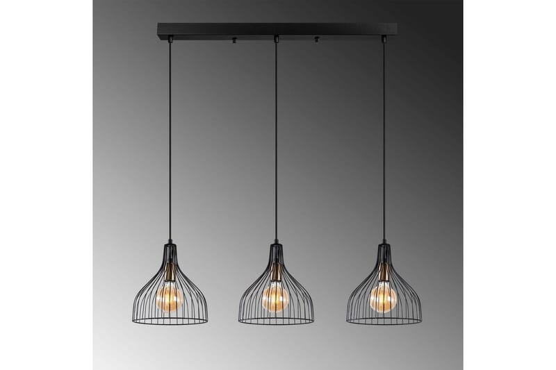 Taklampa Talnor Horizontal Three - Brons/Svart - Belysning - Inomhusbelysning & lampor - Fönsterlampor & fönsterbelysning - Fönsterlampa hängande