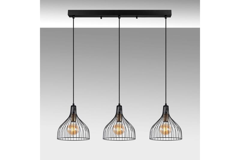 Taklampa Talnor Horizontal Three - Brons/Svart - Belysning - Inomhusbelysning & lampor - Fönsterlampor & fönsterbelysning - Fönsterlampa hängande