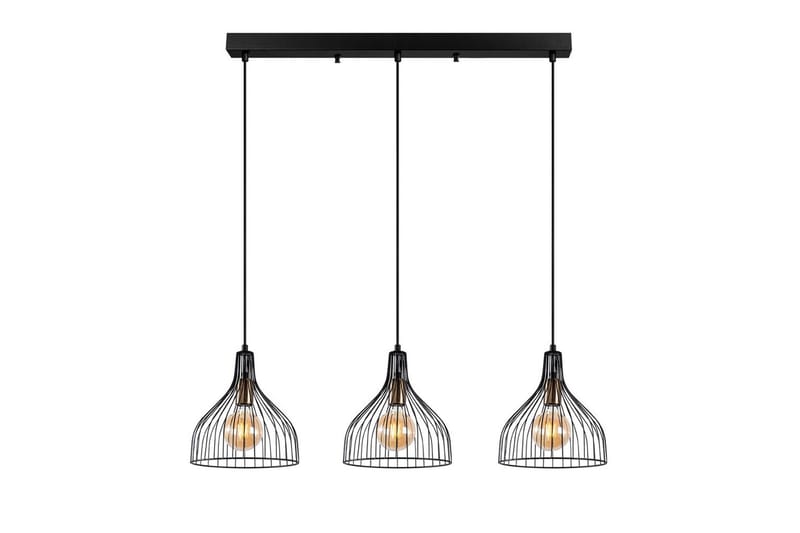 Taklampa Talnor Horizontal Three - Brons/Svart - Belysning - Inomhusbelysning & lampor - Fönsterlampor & fönsterbelysning - Fönsterlampa hängande