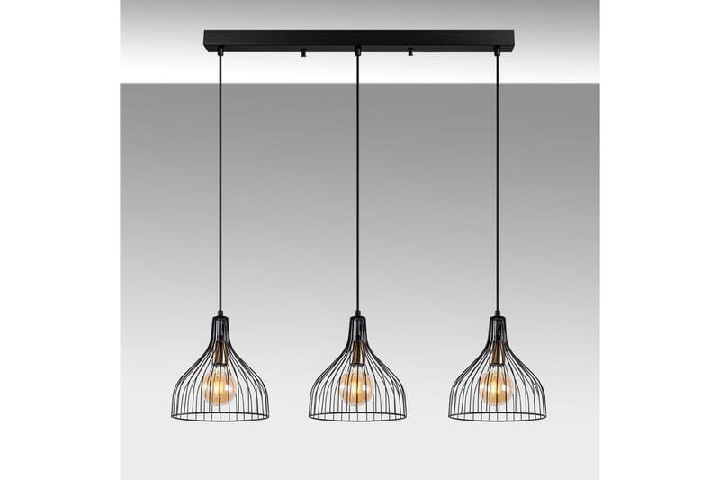 Taklampa Talnor Horizontal Three - Brons/Svart - Belysning - Inomhusbelysning & lampor - Fönsterlampor & fönsterbelysning - Fönsterlampa hängande