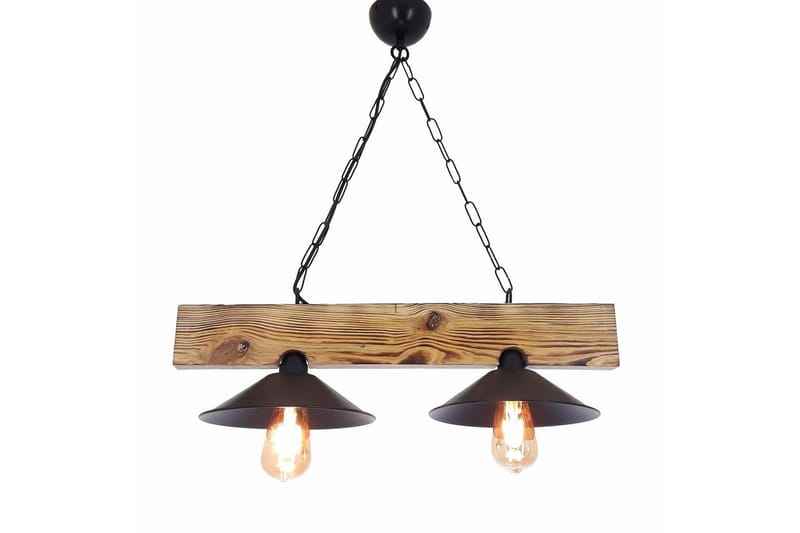 Taklampa Talwyn Valnöt / Svart - Taupe/Svart - Belysning - Inomhusbelysning & lampor - Fönsterlampor & fönsterbelysning - Fönsterlampa hängande