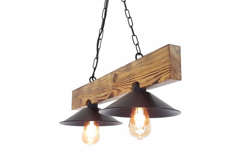 Taklampa Talwyn Valnöt / Svart - Taupe/Svart - Belysning - Inomhusbelysning & lampor - Fönsterlampor & fönsterbelysning - Fönsterlampa hängande