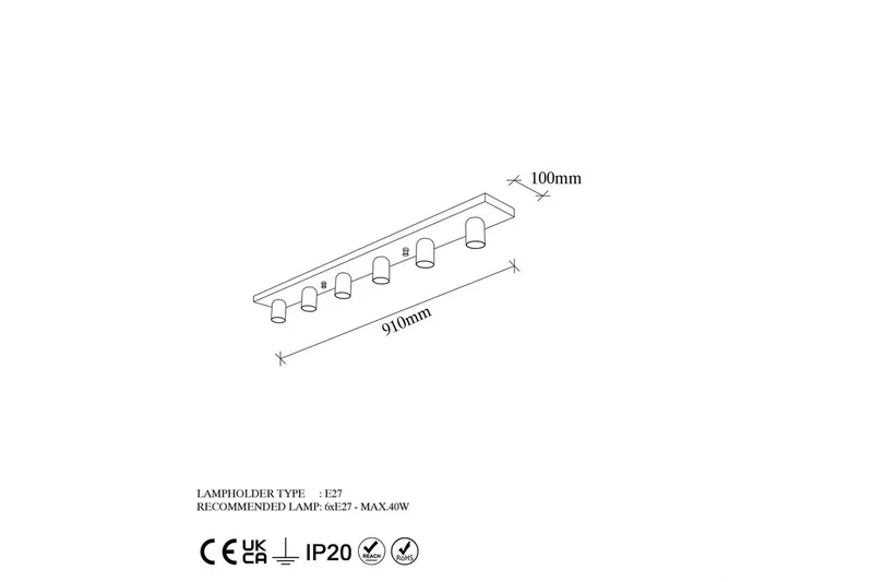 Taklampa Wostra Stor Svart / Vit - Svart / Vit - Belysning - Inomhusbelysning & lampor - Fönsterlampor & fönsterbelysning - Fönsterlampa hängande