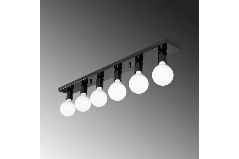 Taklampa Wostra Stor Svart / Vit - Svart / Vit - Belysning - Inomhusbelysning & lampor - Fönsterlampor & fönsterbelysning - Fönsterlampa hängande