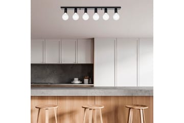 Taklampa Wostra Stor Svart / Vit - Svart / Vit - Belysning - Inomhusbelysning & lampor - Fönsterlampor & fönsterbelysning - Fönsterlampa hängande