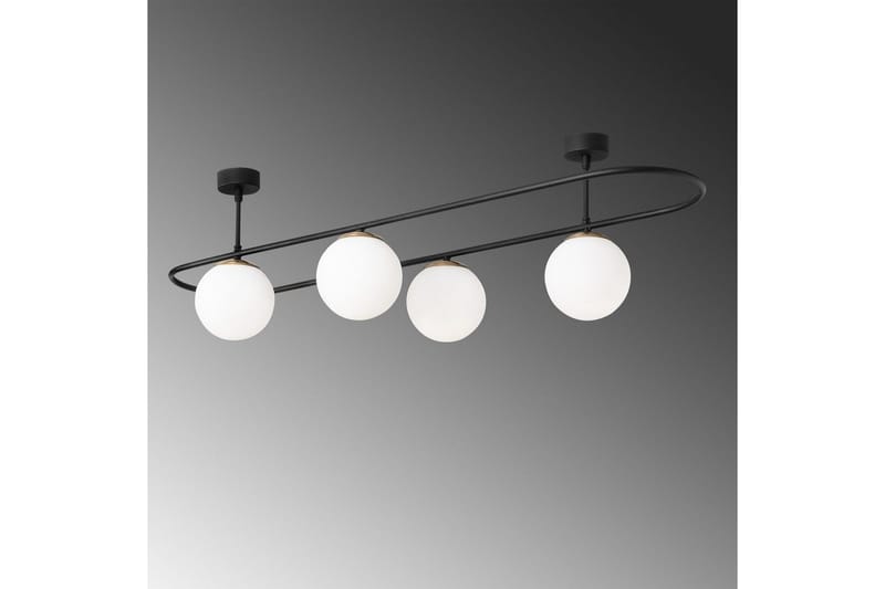 Taklampa Wynel Svart / Vit Fyra uttag - Fyra uttag - Belysning - Inomhusbelysning & lampor - Fönsterlampor & fönsterbelysning - Fönsterlampa hängande